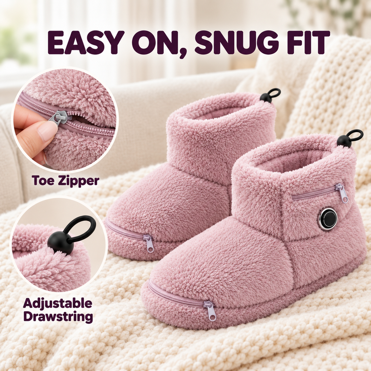 MellowStep Heated Slippers